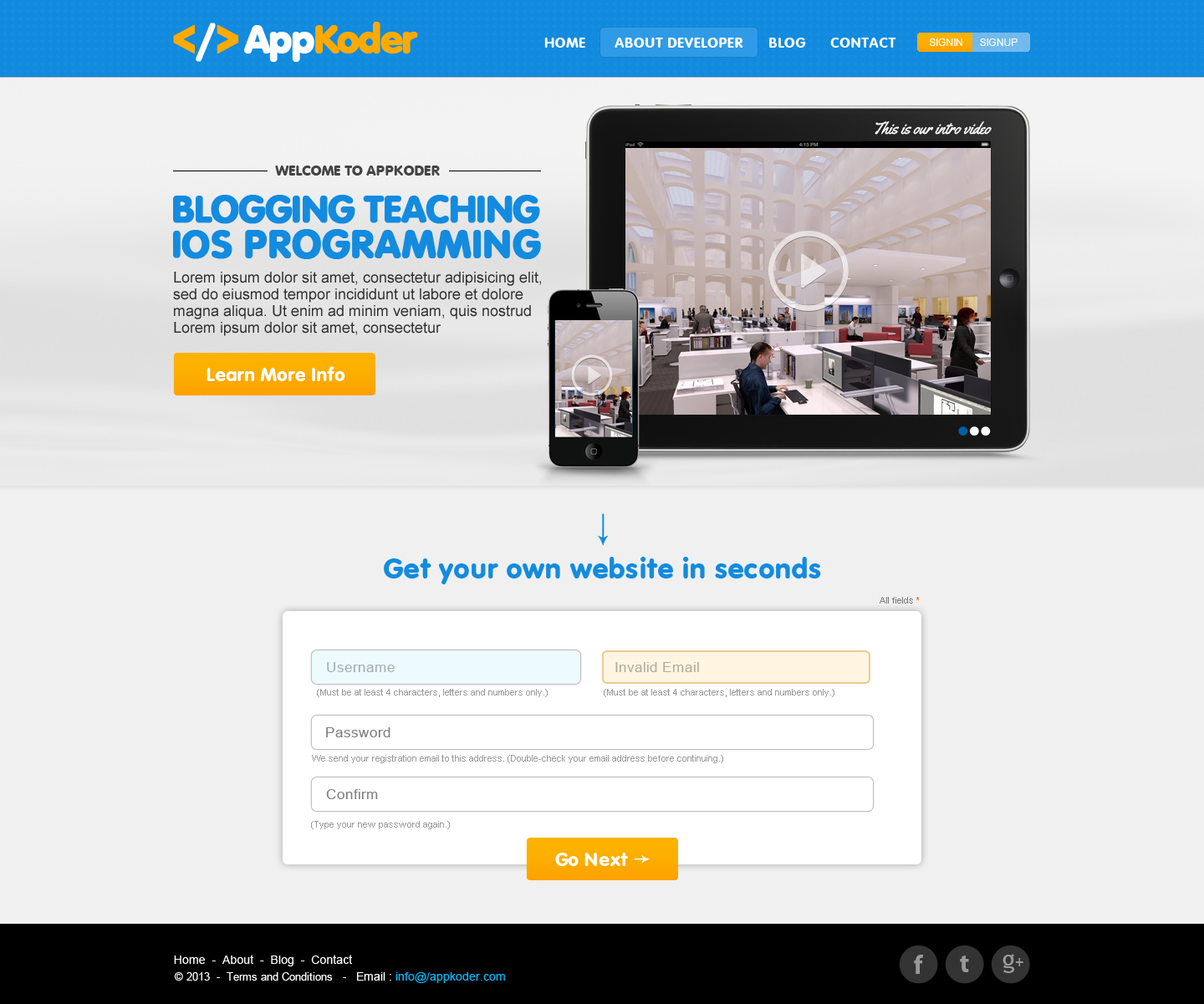 Web Design by AVROM for this project | Design #2049045