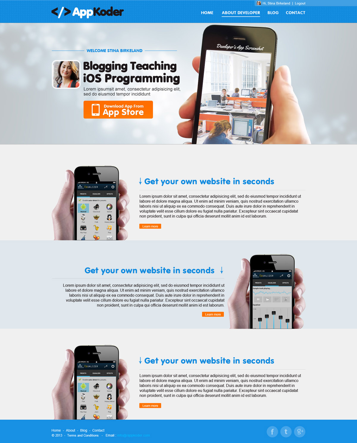 Web Design par AVROM pour ce projet | Design #2052185