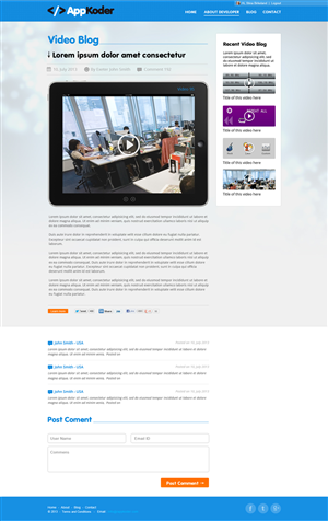 Web Design par AVROM pour ce projet | Design : #2059551