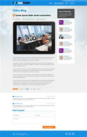 Web Design par AVROM pour ce projet | Design : #2060570