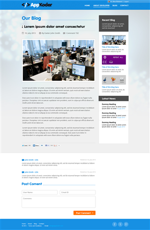 Web Design par AVROM pour ce projet | Design : #2062070