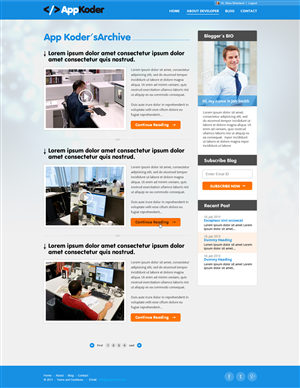 Web Design par AVROM pour ce projet | Design : #2066372