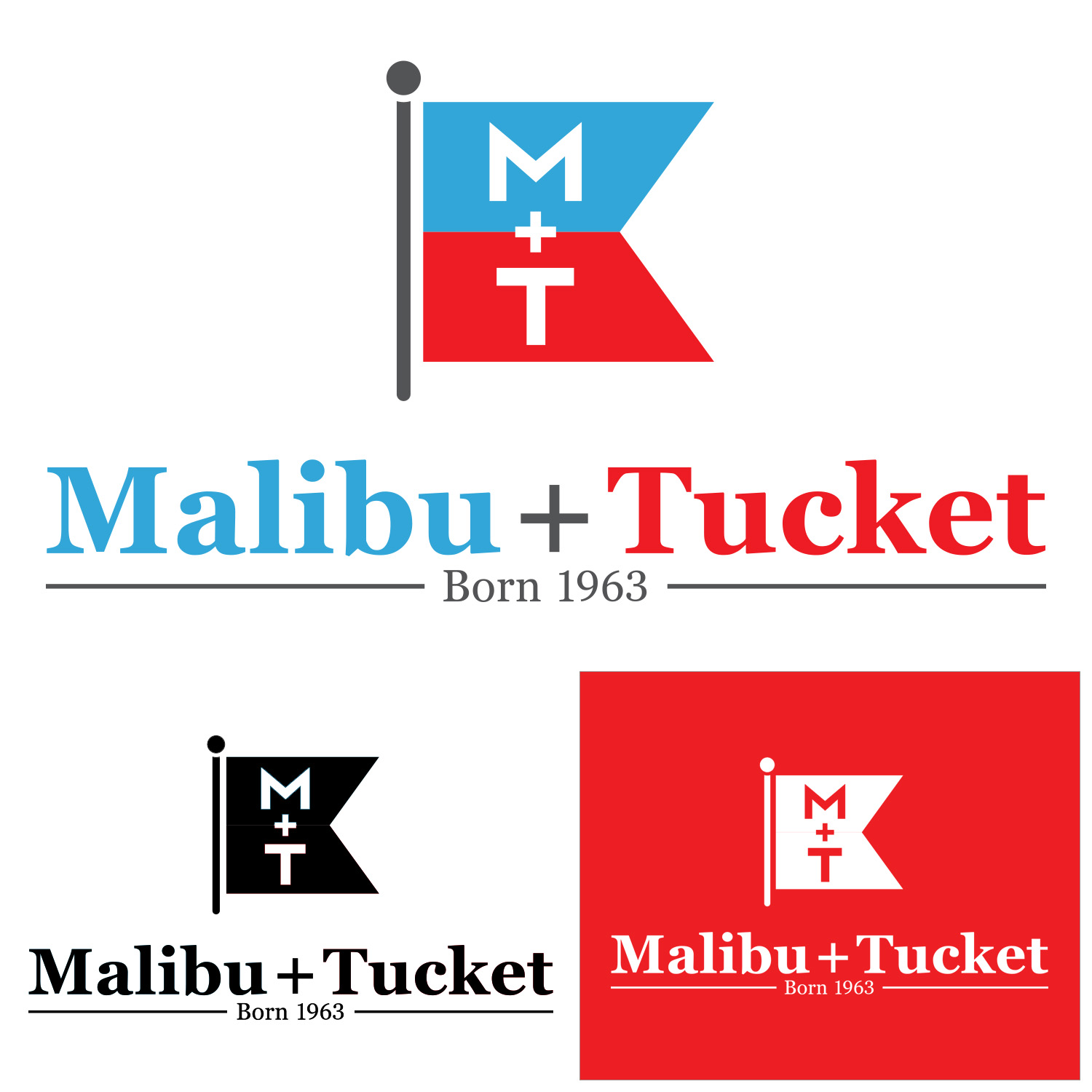 Logo Design by Billy Jean for Malibu+Tucket | Design #9292925