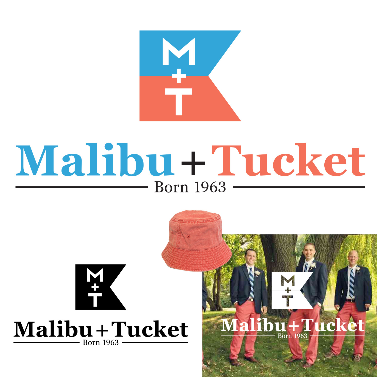 Logo Design by Billy Jean for Malibu+Tucket | Design #9304213