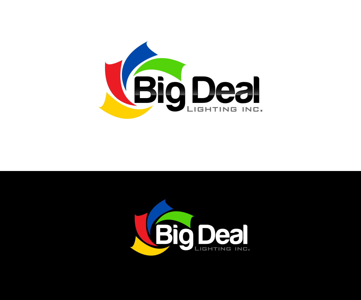 Diseño de Logo por HeroG®APHIX para Big Deal Lighting inc. | Diseño #9419255