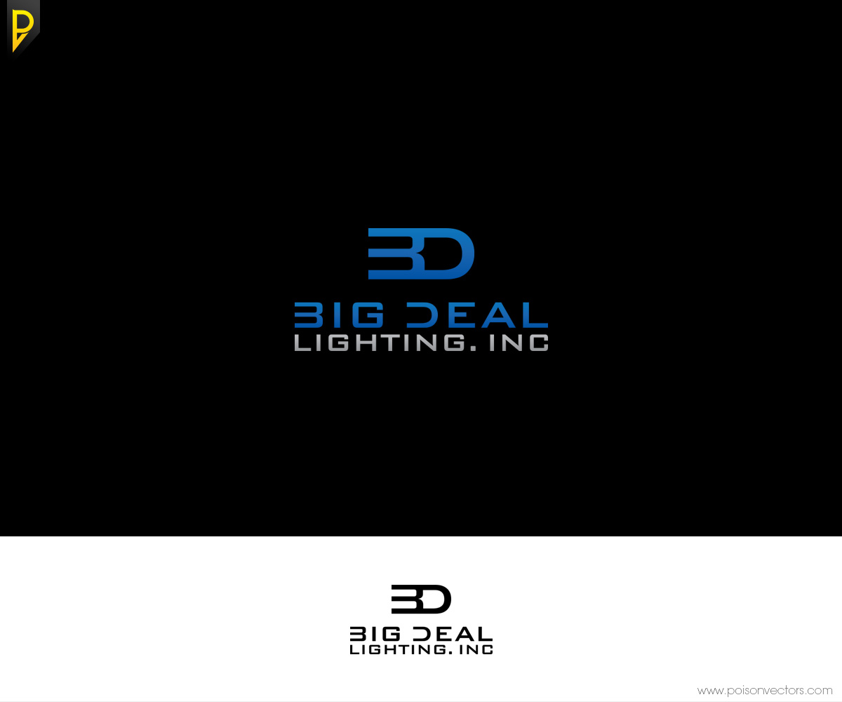 Logo-Design von poisonvectors für Big Deal Lighting inc. | Design #9421479