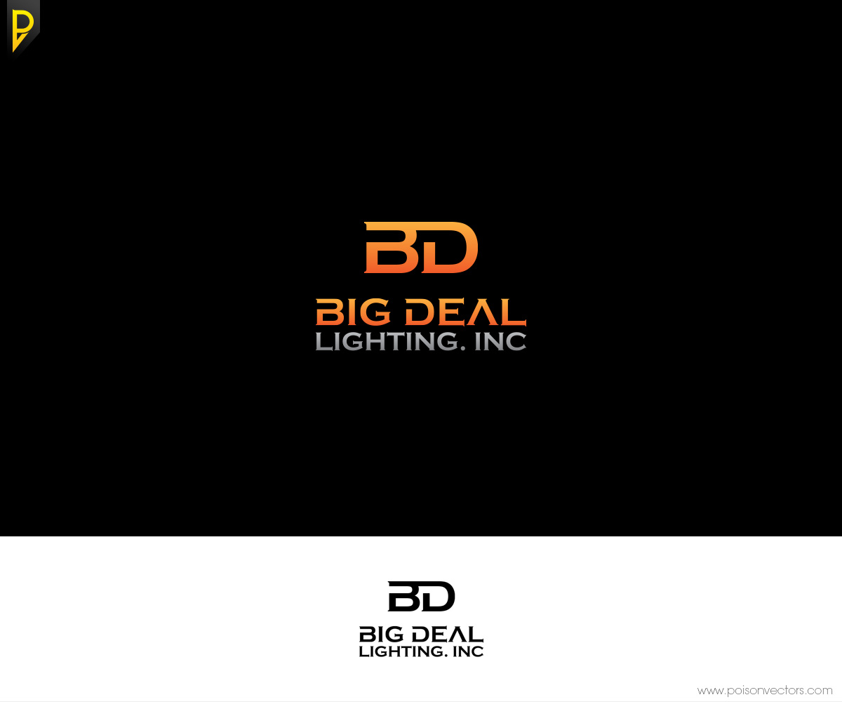 Diseño de Logo por poisonvectors para Big Deal Lighting inc. | Diseño #9421511