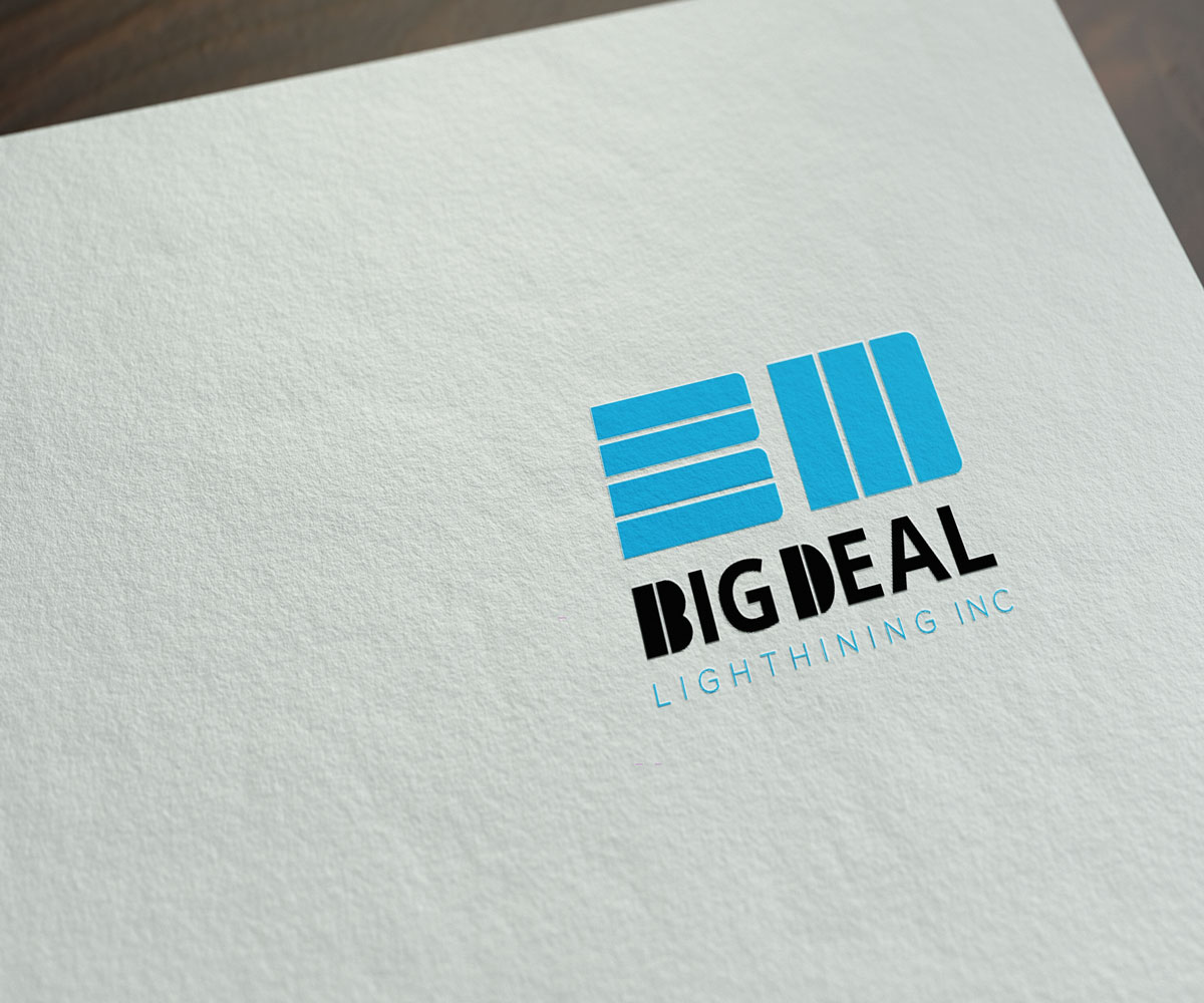 Diseño de Logo por JK18 para Big Deal Lighting inc. | Diseño #9353472