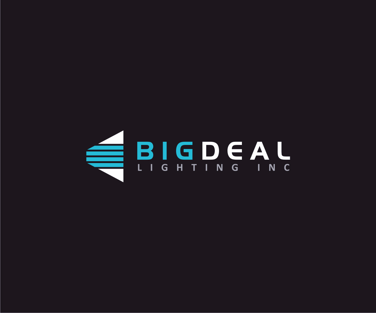 Diseño de Logo por SMG para Big Deal Lighting inc. | Diseño #9318801