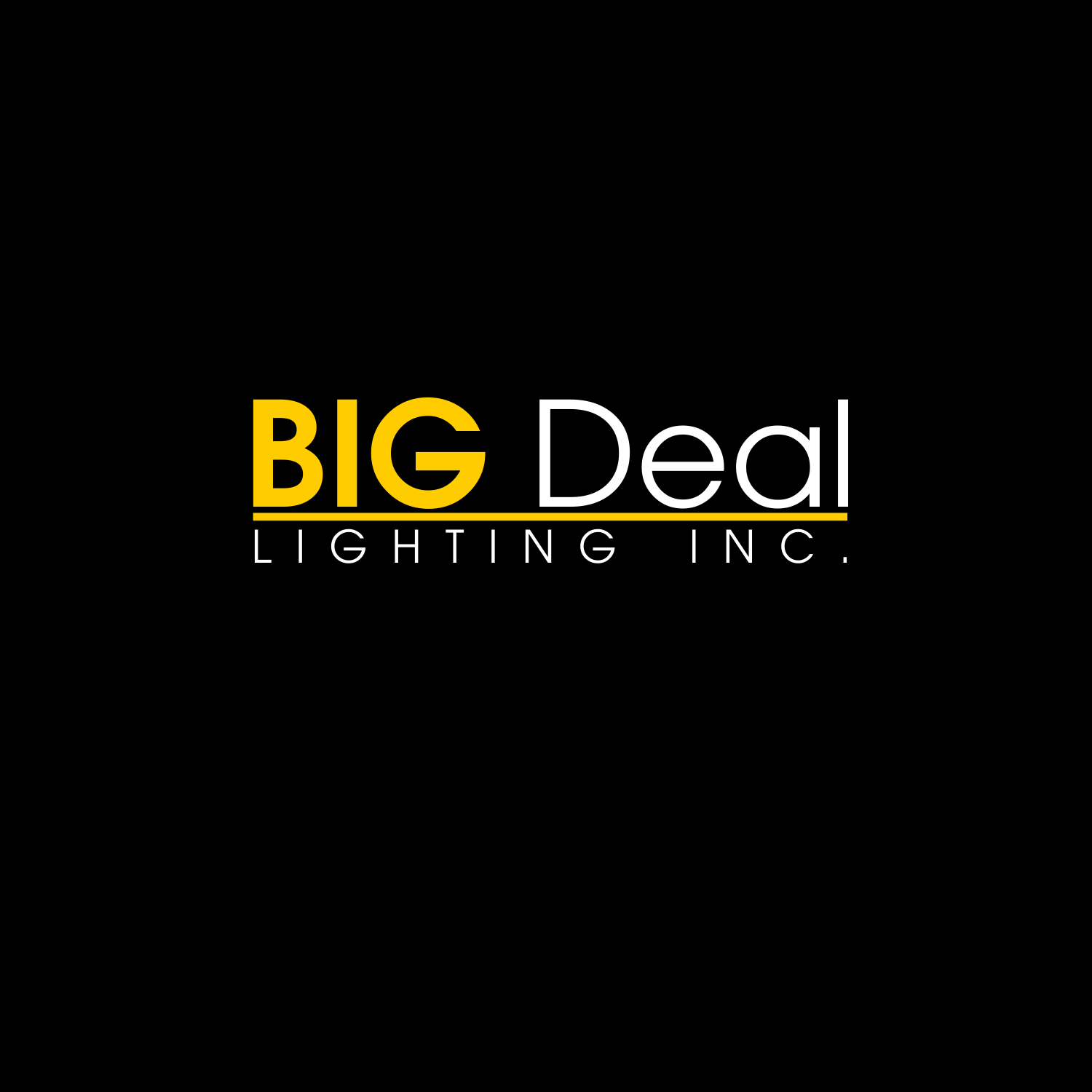 Logo-Design von JM GRAPHICS für Big Deal Lighting inc. | Design #9375594