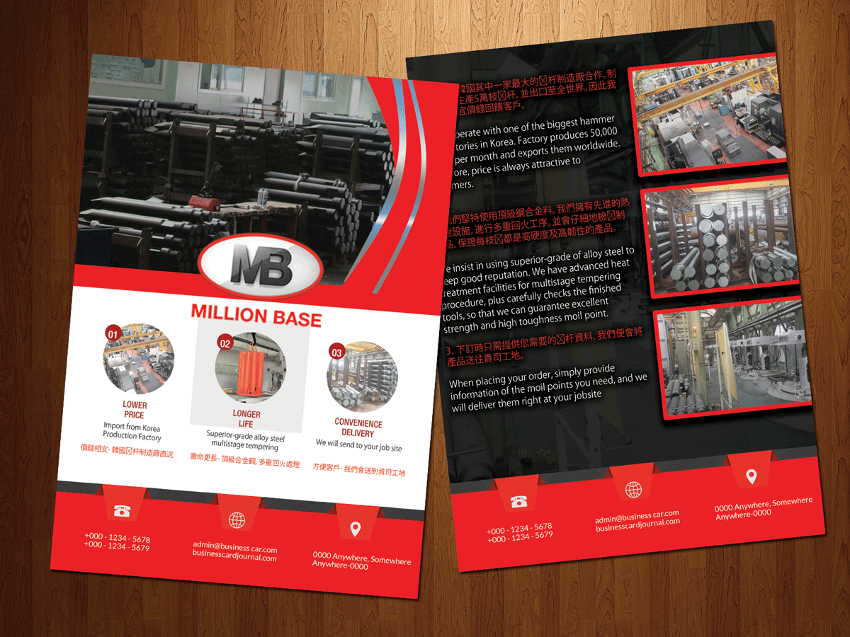 Flyer-Design von Riz' für dieses Projekt | Design #9350974