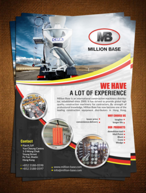 Flyer Design by creative.bugs for this project | Design: #9316153