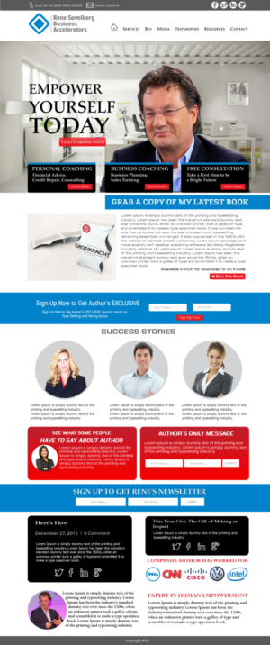 Web Design by Chaitanya S. for this project | Design: #9338444
