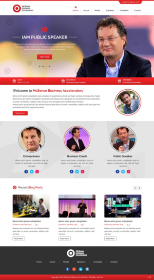 Web Design by pb for this project | Design: #9290658