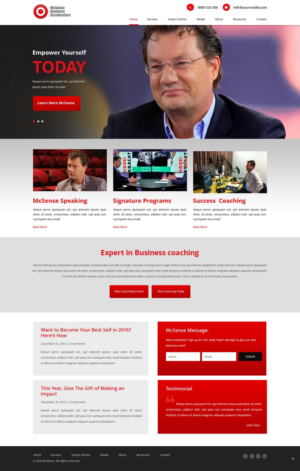 Web Design by pb for this project | Design: #9310488