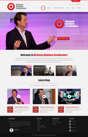 Web Design by pb for this project | Design: #9310489