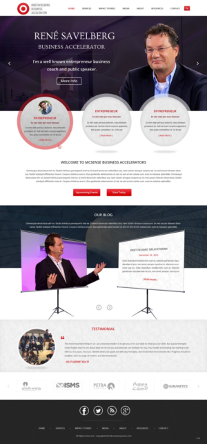 Web Design by pb for this project | Design: #9343055