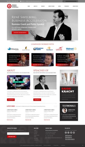 Web Design by pb for this project | Design: #9343057