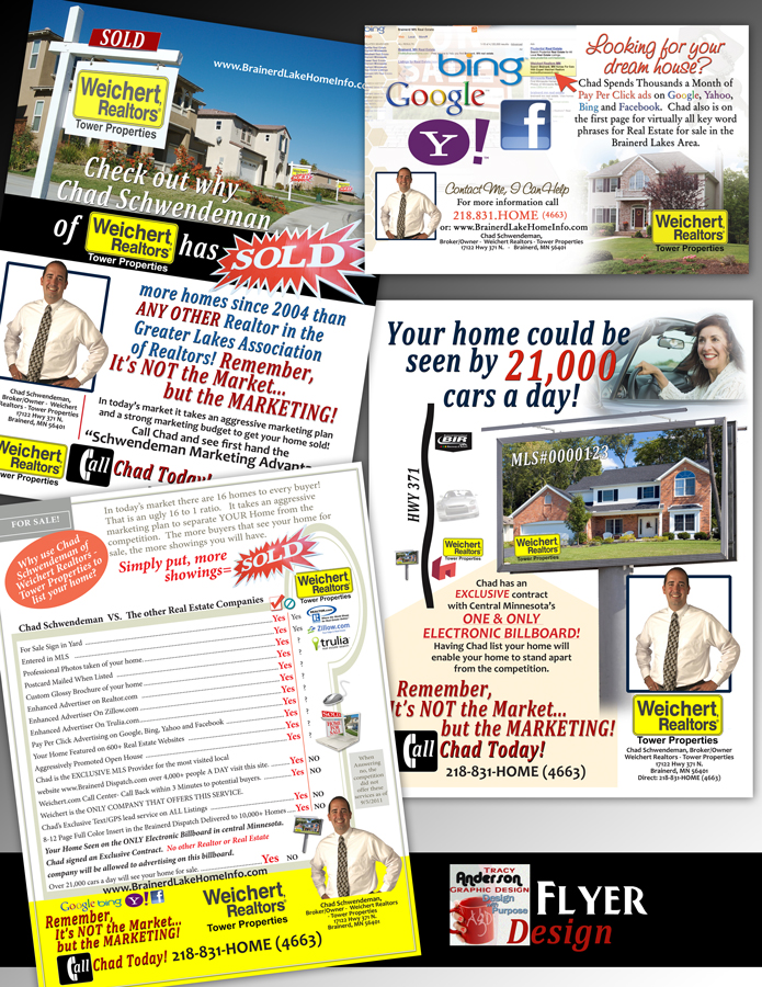 Flyer Design by Anderson Graphic Design for this project | Design #420853