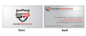 Sports Therapy and Personal Training | Business Card Design by jaime.sp
