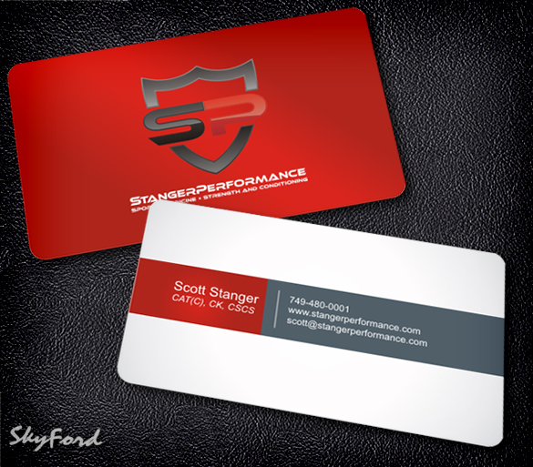 Business Card Design by SKYdesign for this project | Design #413829