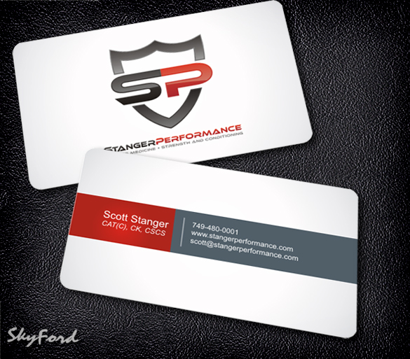 Business Card Design by SKYdesign for this project | Design #413830