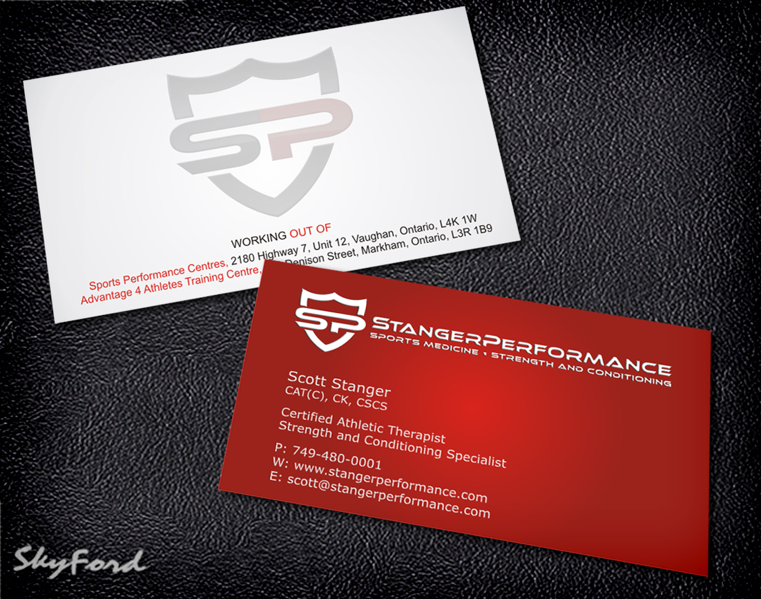 Business Card Design by SKYdesign for this project | Design #419684