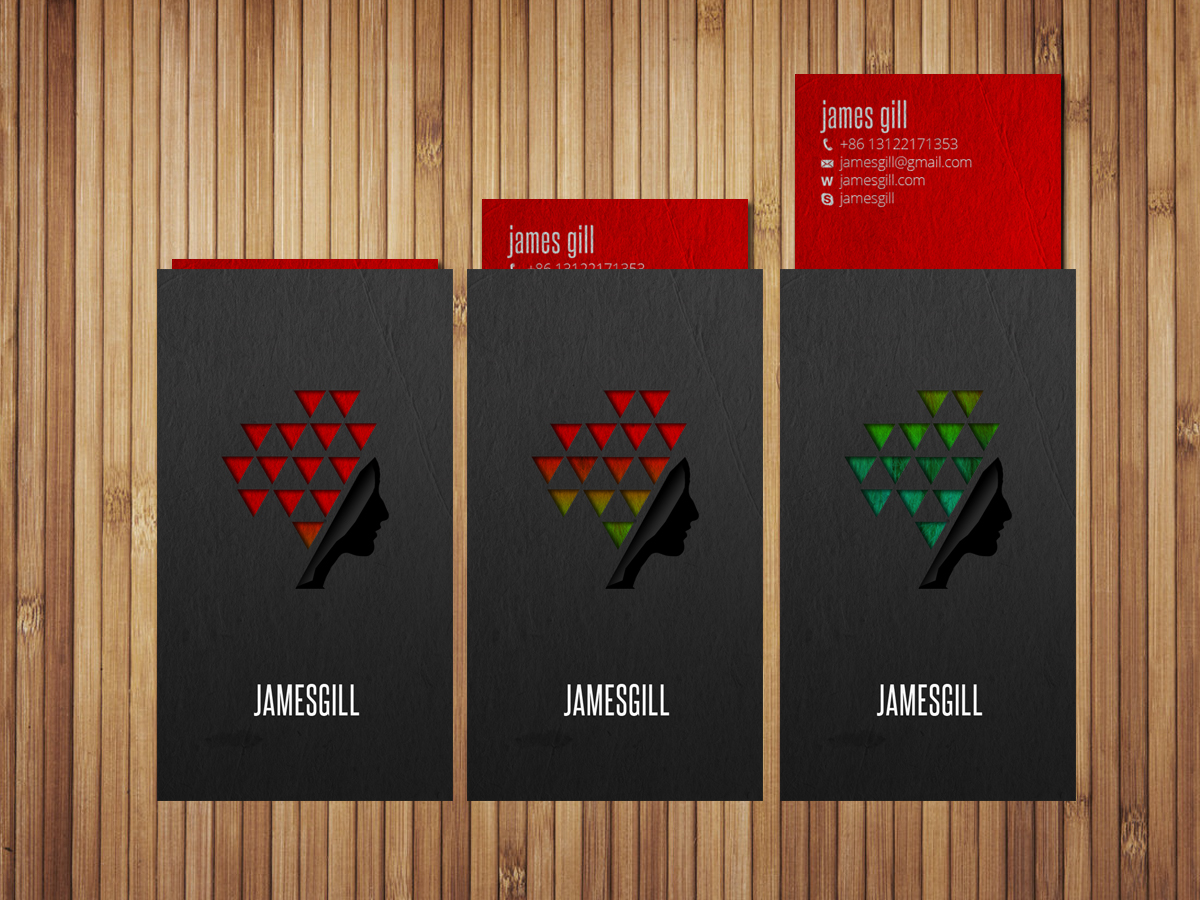 Business Card Design by Seamus Radu for James Gill | Design #2127874