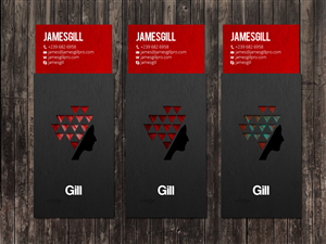 Business Card Design by Seamus Radu for James Gill | Design: #2129502