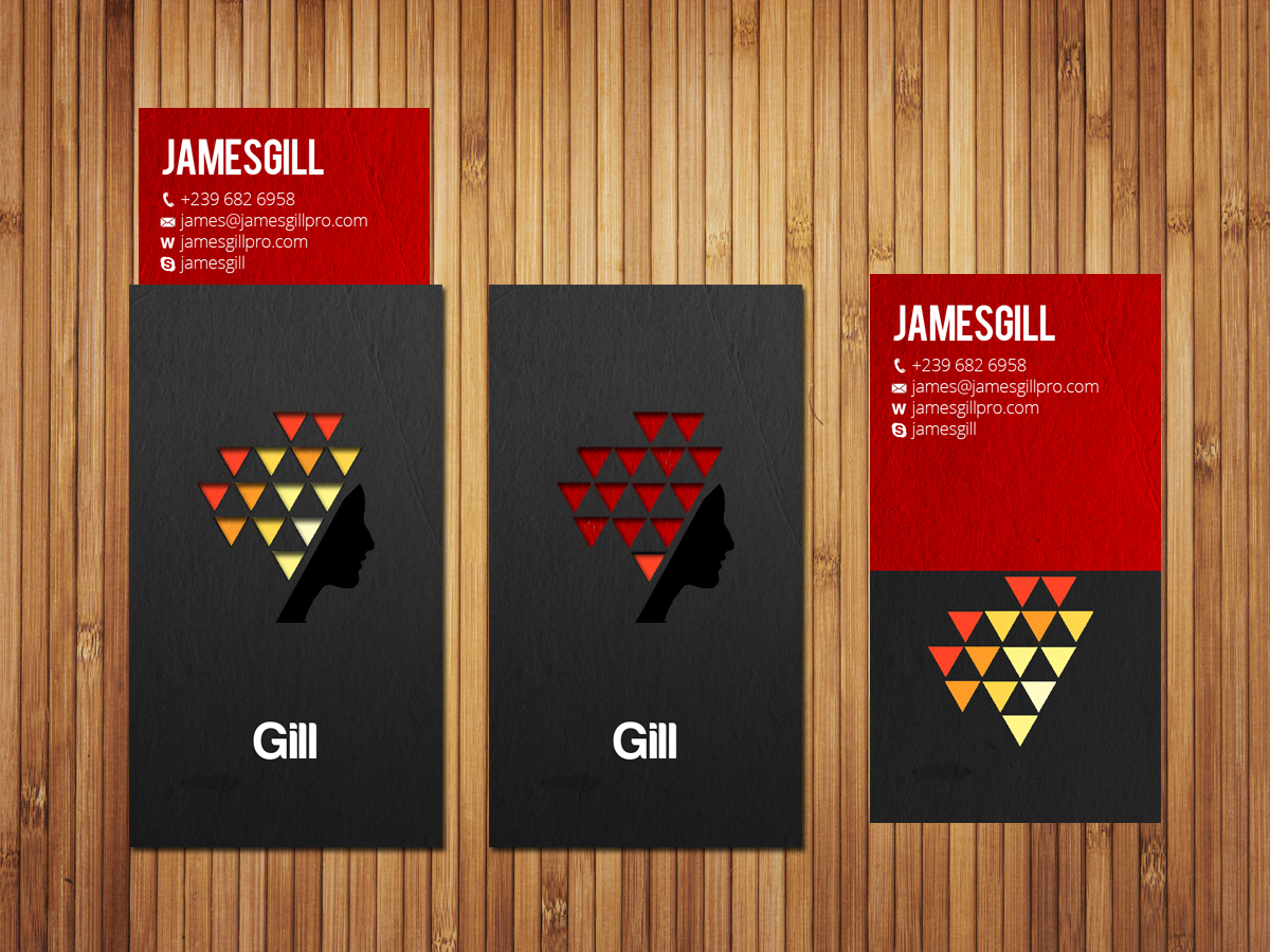 Business Card Design by Seamus Radu for James Gill | Design #2129787