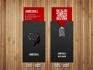 Business Card Design by Seamus Radu for James Gill | Design: #2139473