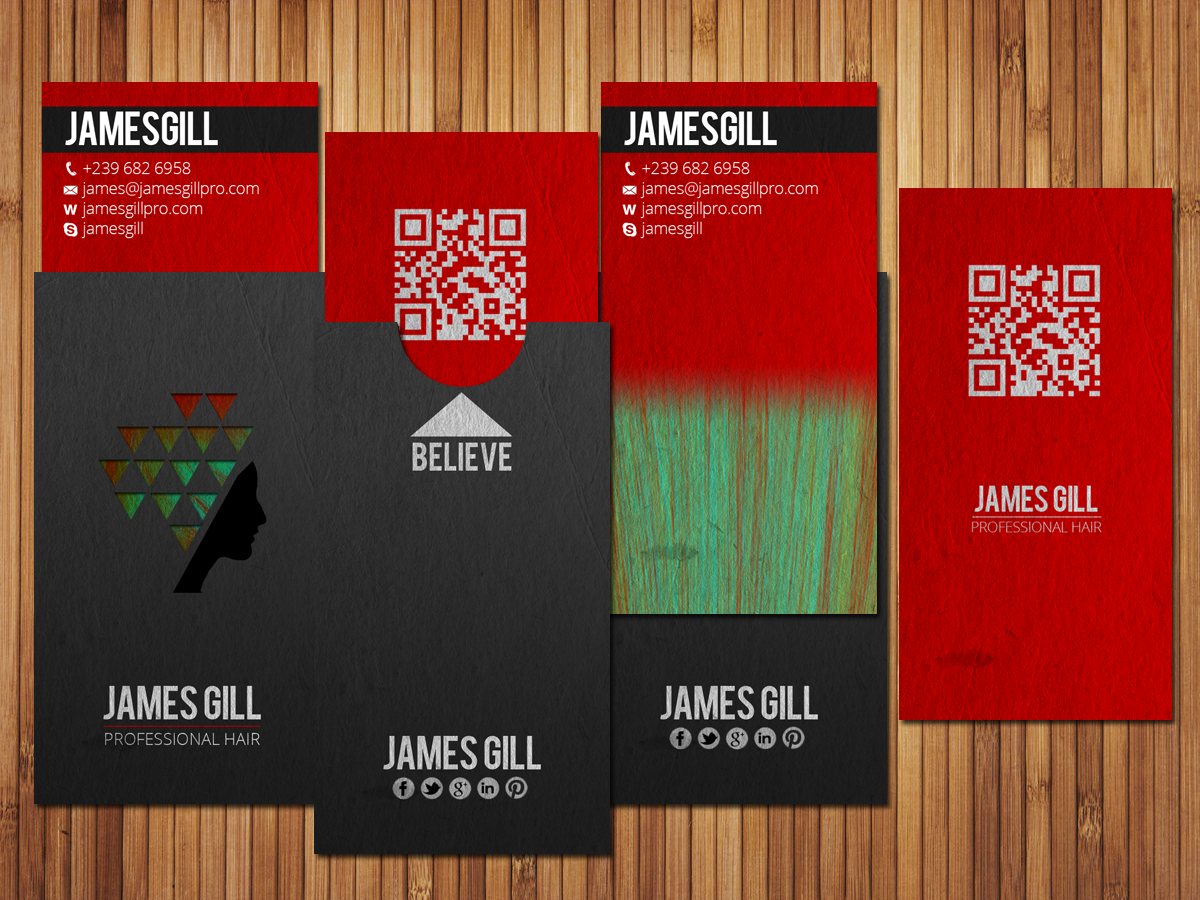 Business Card Design by Seamus Radu for James Gill | Design #2148209