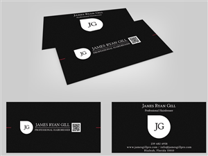 Professional Hairdresser needs powerful, clever, simple, modern business card | Visitenkarten-Design von Messaoudi Wissem