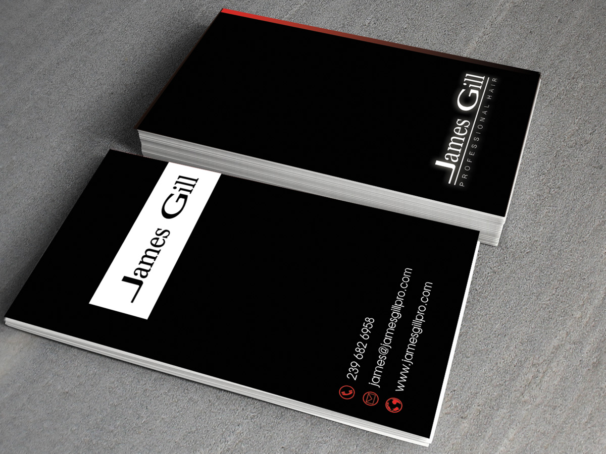 Business Card Design by junaid ahmad for James Gill | Design #2130385