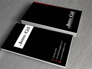 Business Card Design by junaid ahmad for James Gill | Design: #2130385