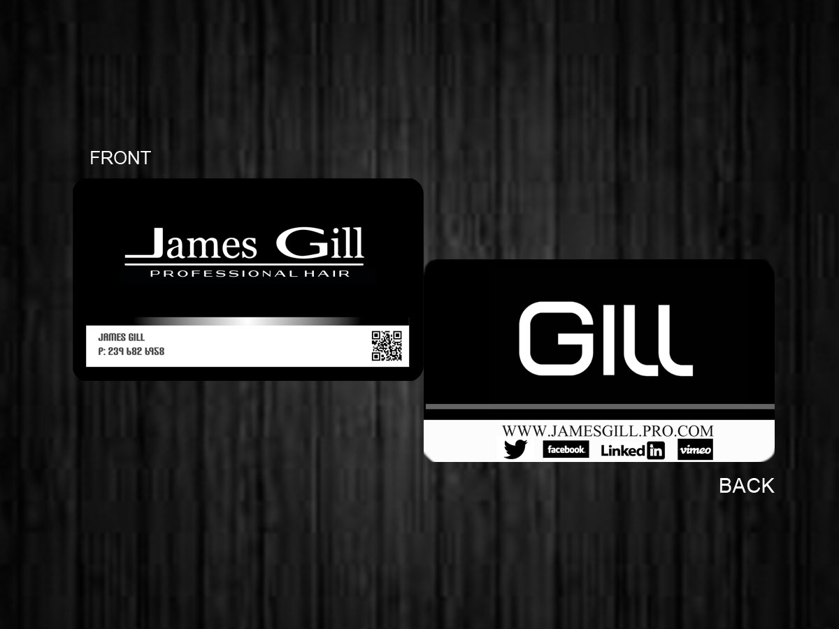 Business Card Design by ARTMD for James Gill | Design #2131684