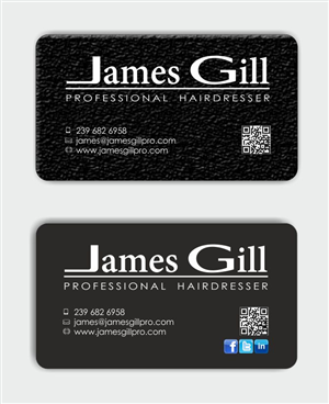 Business Card Design by IneseRo for James Gill | Design #2126114