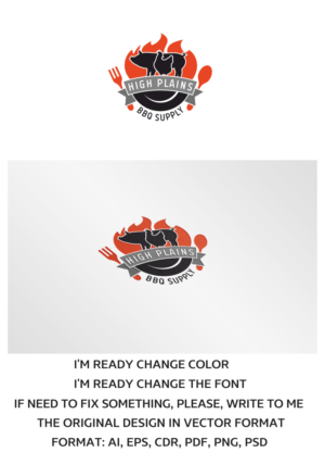 Design de Logo par artsterdam pour High Plains BBQ Suppy | Design : #9282421