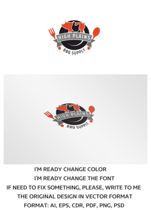Design de Logo par artsterdam pour High Plains BBQ Suppy | Design : #9282426
