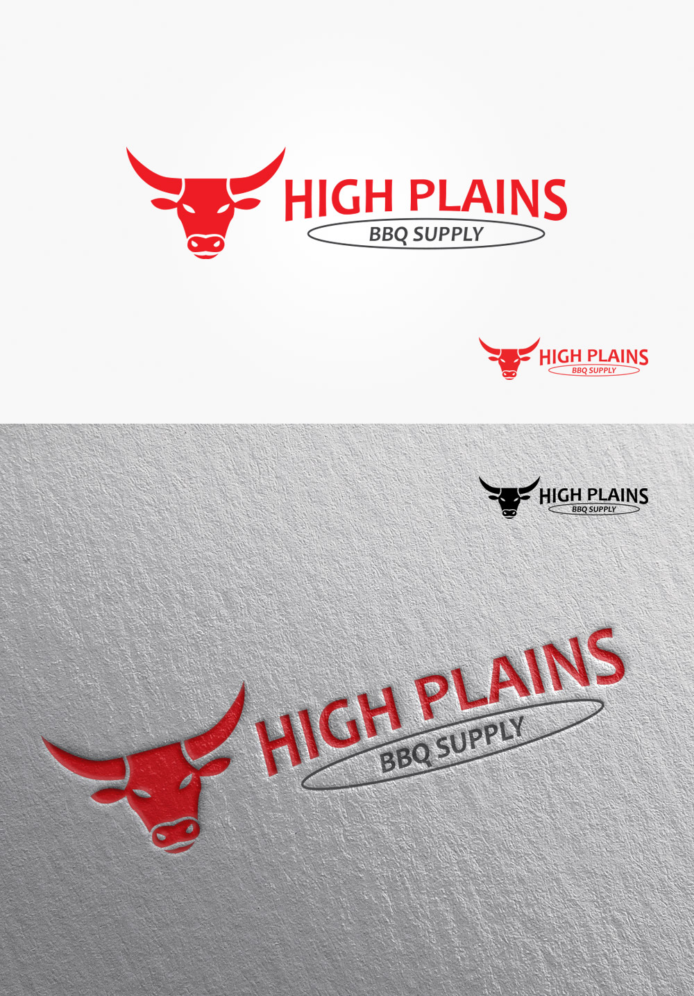 Diseño de Logo por DesignPoint1845 para High Plains BBQ Suppy | Diseño #9280041