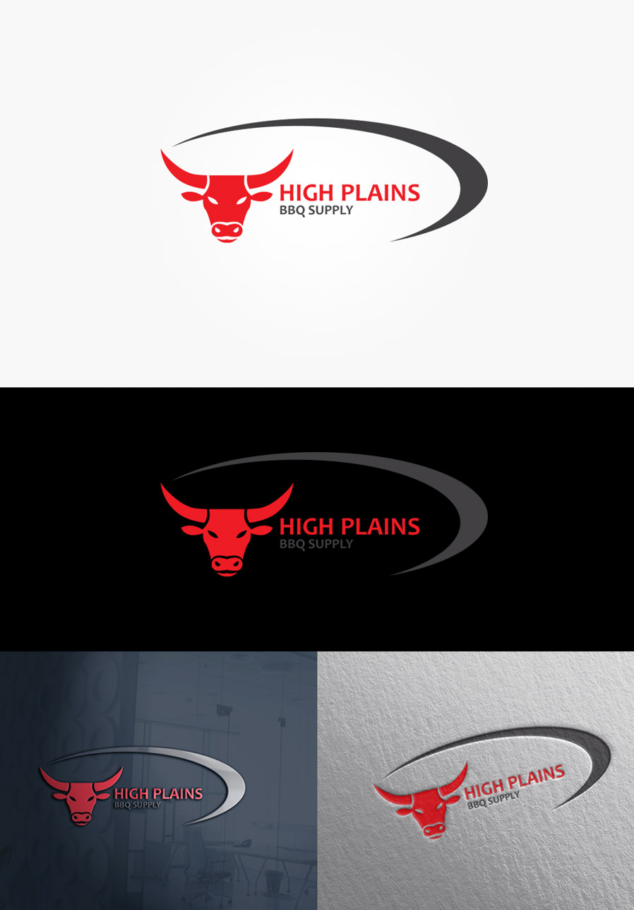 Logo Design by DesignPoint1845 for High Plains BBQ Suppy | Design #9280042