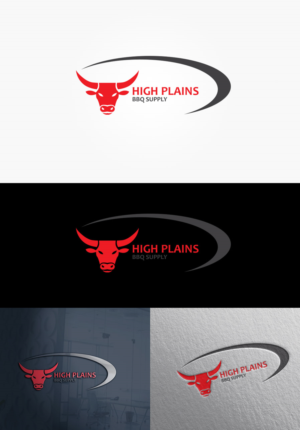 Logo-Design von DesignPoint1845 für High Plains BBQ Suppy | Design: #9280042
