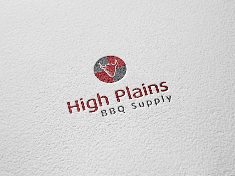 Logo Design by spring TM for High Plains BBQ Suppy | Design #9300305