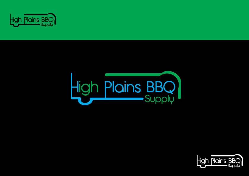 Logo Design by Zeeshan Ali for High Plains BBQ Suppy | Design #9278238