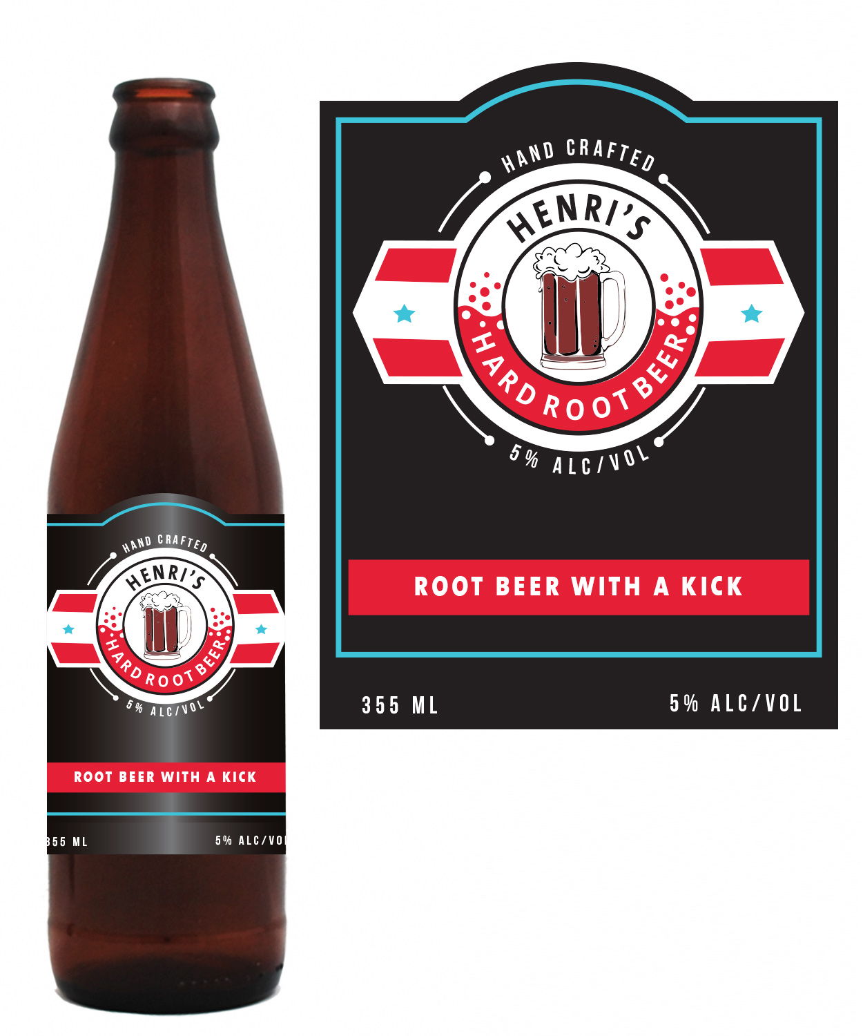 Diseño de Empaque por Nancy LS para Blue Spike Beverages | Diseño #9421799