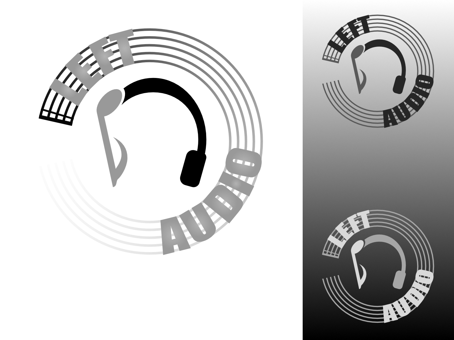 Logo Design by ben L. for LeftAudio Productions  | Design #9292662