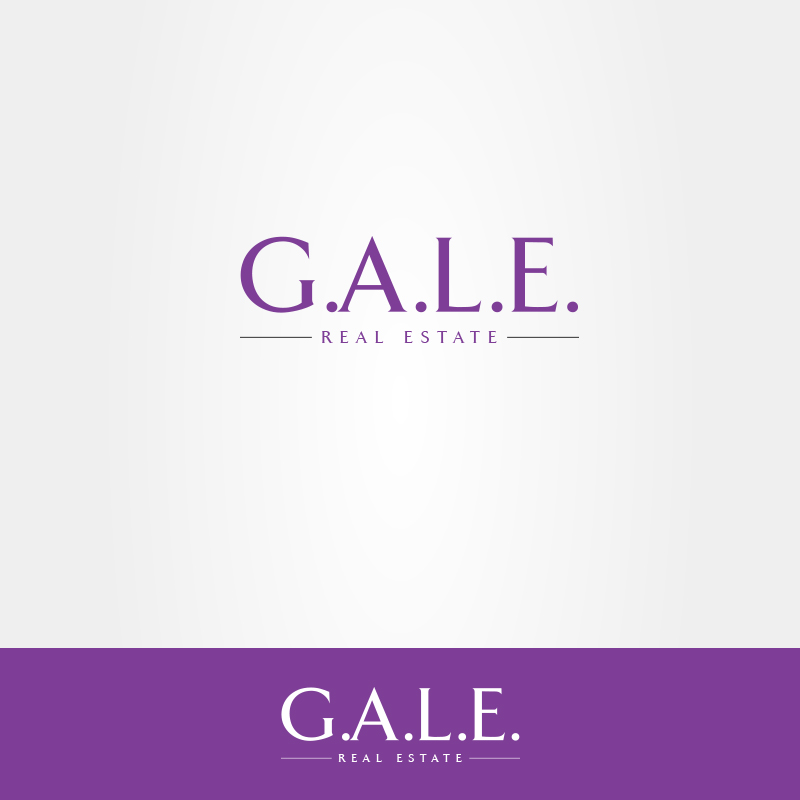 Real Estate Logo Design for G.A.L.E. Real Estate by Alchemist Design 2041321