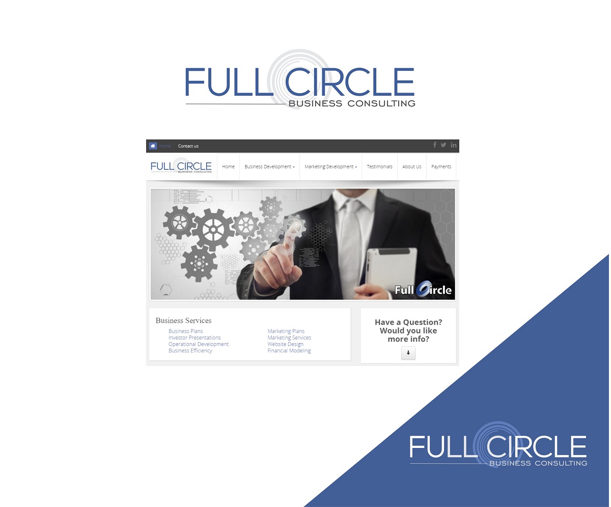 Logo Design by IF for Full Circle BC | Design #9293413