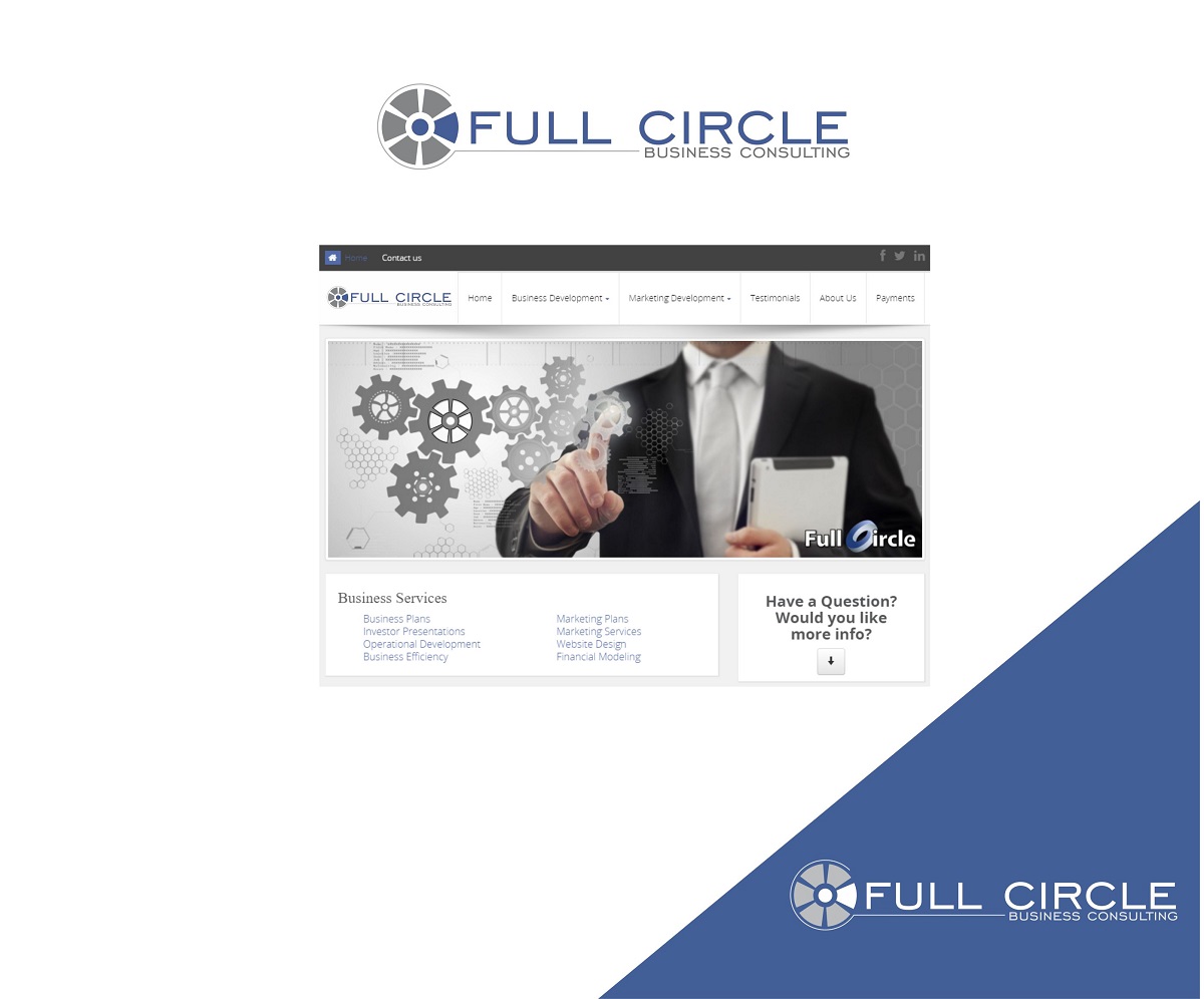 Logo Design by IF for Full Circle BC | Design #9297808