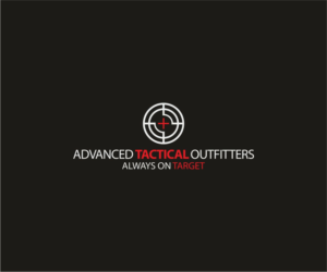 Advanced Tactical Outfitters - tag line:  Always On Target (would like to include tag line but not required if it is too busy) | Logo-Design von Logocraft
